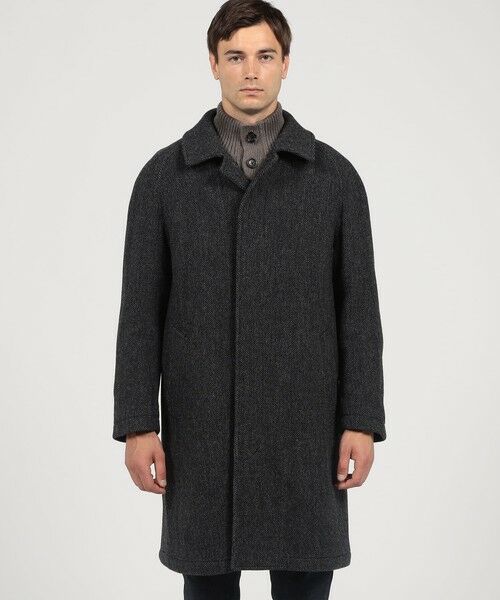 TOMORROWLAND / トゥモローランド ステンカラーコート | ブリティッシュウールツイード バルカラーコート ZANIERI | 詳細2