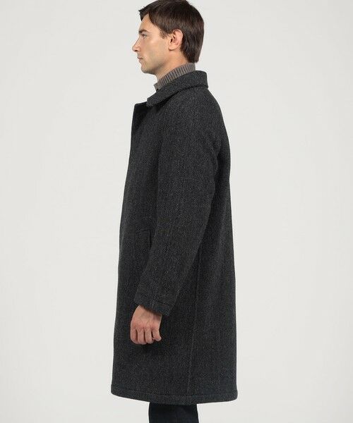 TOMORROWLAND / トゥモローランド ステンカラーコート | ブリティッシュウールツイード バルカラーコート ZANIERI | 詳細3