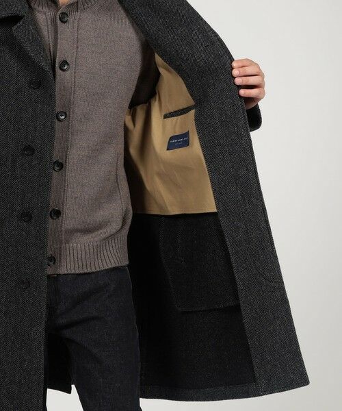 TOMORROWLAND / トゥモローランド ステンカラーコート | ブリティッシュウールツイード バルカラーコート ZANIERI | 詳細5