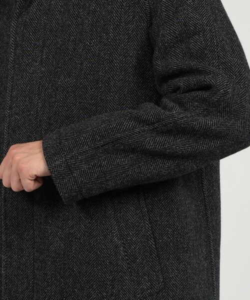 TOMORROWLAND / トゥモローランド ステンカラーコート | ブリティッシュウールツイード バルカラーコート ZANIERI | 詳細7