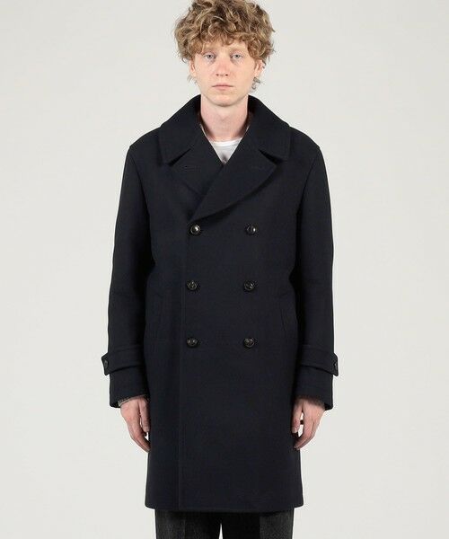 TOMORROWLAND / トゥモローランド ピーコート | ウールカシミヤ ダブルブレステッド 6B Pコート | 詳細2