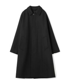 TOMORROWLAND / トゥモローランド ステンカラーコート | ウールナイロン バルカラーコート