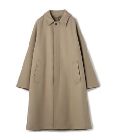 ウールナイロン バルカラーコート
