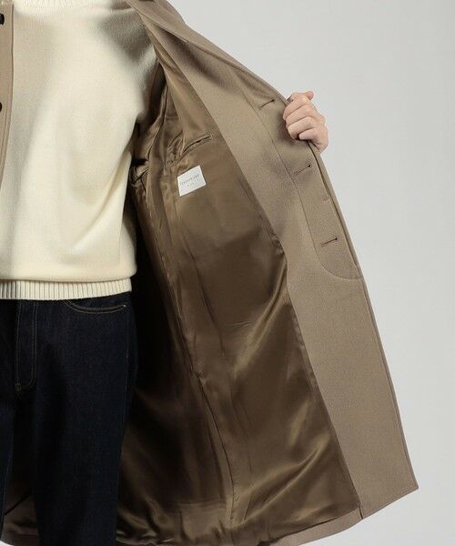 TOMORROWLAND / トゥモローランド ステンカラーコート | ウールナイロン バルカラーコート | 詳細5