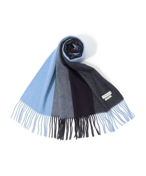 TOMORROWLAND / トゥモローランド マフラー・ショール・スヌード・ストール | TOMORROWLAND カシミヤ パネルチェックマフラー | 詳細1