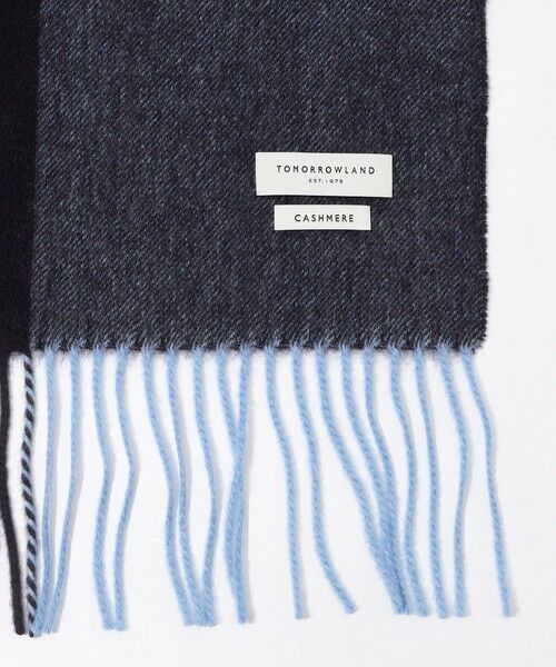 TOMORROWLAND / トゥモローランド マフラー・ショール・スヌード・ストール | TOMORROWLAND カシミヤ パネルチェックマフラー | 詳細2