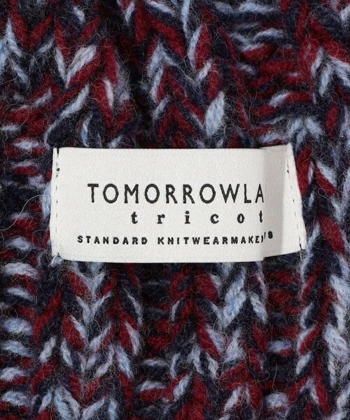 TOMORROWLAND / トゥモローランド マフラー・ショール・スヌード・ストール | ウールケーブル ハンドマフラー | 詳細3