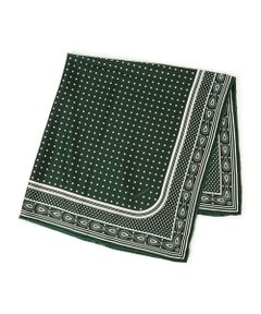 TOMORROWLAND / トゥモローランド バンダナ・スカーフ | TOMORROWLAND シルクバンダナ柄スカーフ