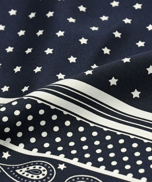 TOMORROWLAND / トゥモローランド バンダナ・スカーフ | TOMORROWLAND シルクバンダナ柄スカーフ | 詳細10