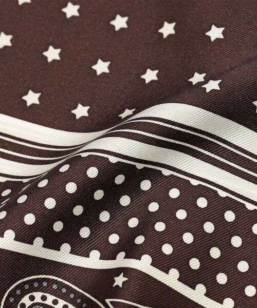 TOMORROWLAND / トゥモローランド バンダナ・スカーフ | TOMORROWLAND シルクバンダナ柄スカーフ | 詳細9