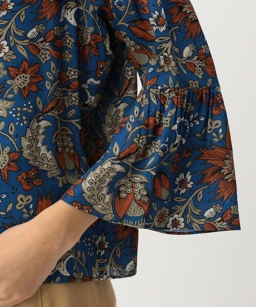 TOMORROWLAND / トゥモローランド シャツ・ブラウス | レーヨンプリント フリルブラウス | 詳細7