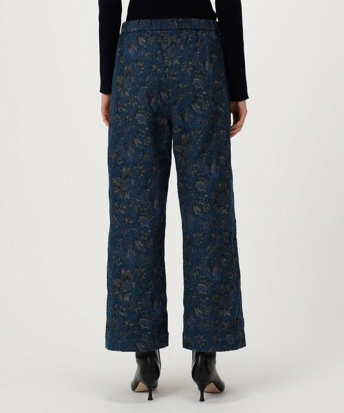 TOMORROWLAND / トゥモローランド その他パンツ | コットンポリエステルジャカード セミワイドストレートパンツ | 詳細4