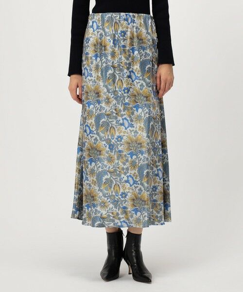 TOMORROWLAND / トゥモローランド ロング・マキシ丈スカート | アセテートサテン バイアスナロースカート | 詳細2