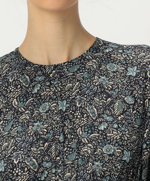 TOMORROWLAND / トゥモローランド ロング・マキシ丈ワンピース | ポリエステルジョーゼットプリント ティアードワンピース | 詳細4