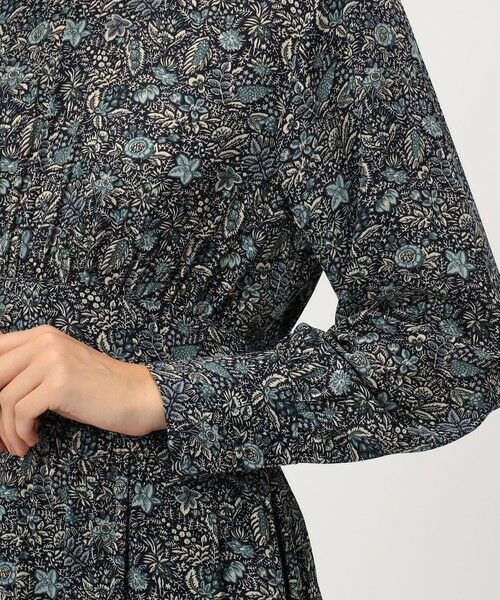 TOMORROWLAND / トゥモローランド ロング・マキシ丈ワンピース | ポリエステルジョーゼットプリント ティアードワンピース | 詳細6