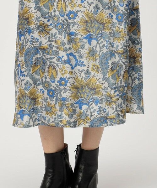 TOMORROWLAND / トゥモローランド ロング・マキシ丈ワンピース | アセテートプリント キャミソールワンピース | 詳細7