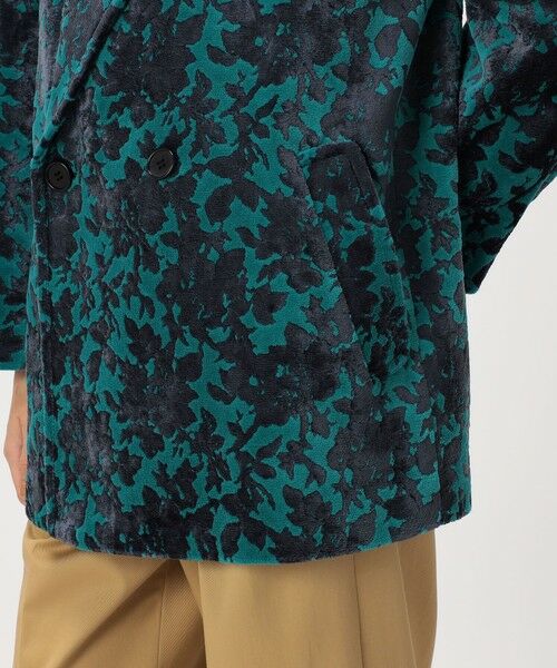 TOMORROWLAND / トゥモローランド ピーコート | パイルジャカード Pコート | 詳細10