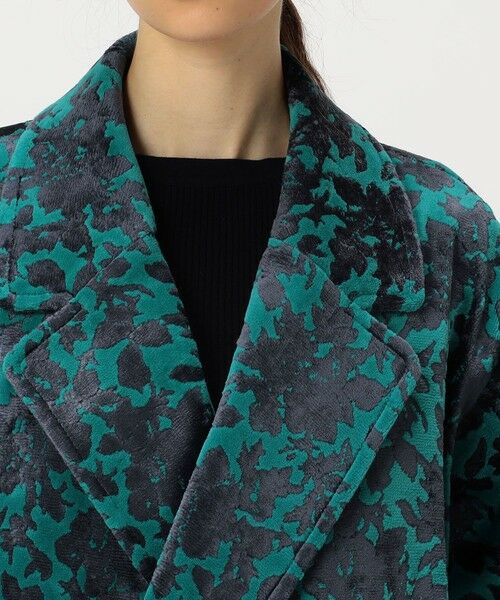 TOMORROWLAND / トゥモローランド ピーコート | パイルジャカード Pコート | 詳細6