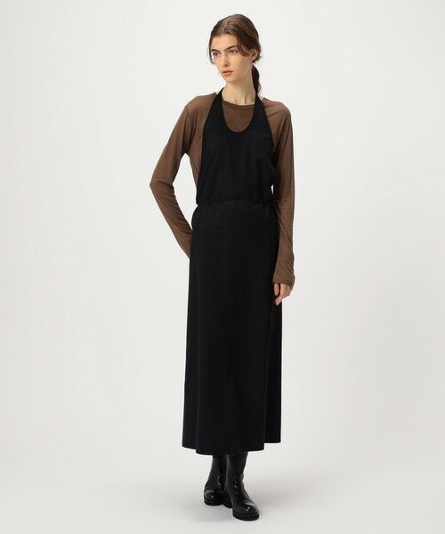 TOMORROWLAND / トゥモローランド ロング・マキシ丈ワンピース | BASE RANGE APRON DRESS | 詳細1