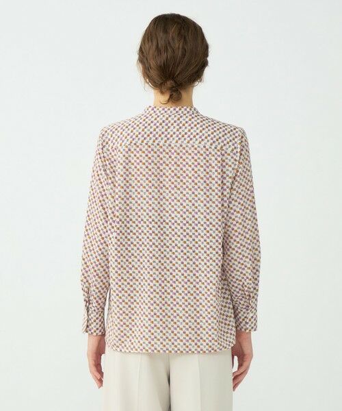 TOMORROWLAND / トゥモローランド シャツ・ブラウス | ミルフィープリント スキッパータックブラウス | 詳細4