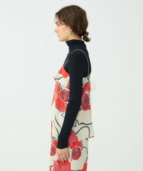 TOMORROWLAND / トゥモローランド その他トップス | ポピープリント キャミソールブラウス | 詳細3