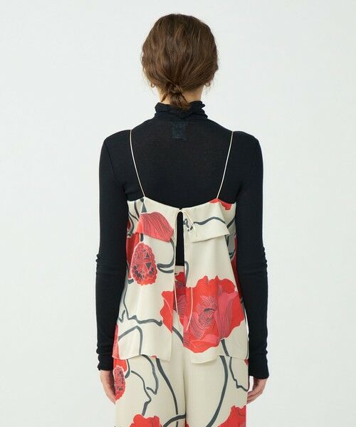 TOMORROWLAND / トゥモローランド その他トップス | ポピープリント キャミソールブラウス | 詳細4
