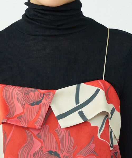 TOMORROWLAND / トゥモローランド その他トップス | ポピープリント キャミソールブラウス | 詳細5