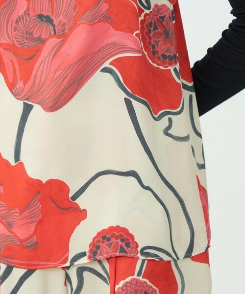 TOMORROWLAND / トゥモローランド その他トップス | ポピープリント キャミソールブラウス | 詳細8