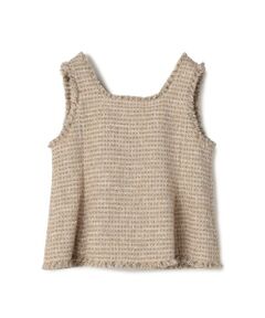 TOMORROWLAND / トゥモローランド ベスト | 【WEB先行予約】ぺぺローニツイード 2-wayフレアトップス