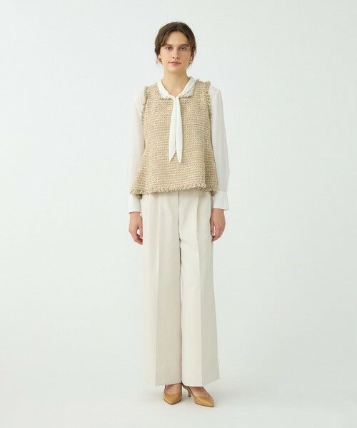 TOMORROWLAND / トゥモローランド ベスト | 【WEB先行予約】ぺぺローニツイード 2-wayフレアトップス | 詳細1