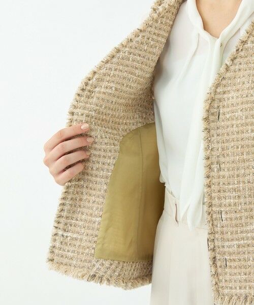 TOMORROWLAND / トゥモローランド ベスト | 【WEB先行予約】ぺぺローニツイード 2-wayフレアトップス | 詳細10