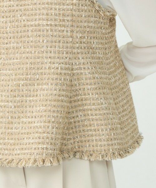 TOMORROWLAND / トゥモローランド ベスト | 【WEB先行予約】ぺぺローニツイード 2-wayフレアトップス | 詳細8