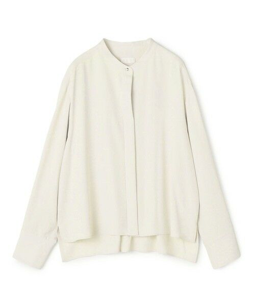 TOMORROWLAND / トゥモローランド シャツ・ブラウス | 【WEB先行予約】サンディジョーゼット ボックスシルエットブラウス(41 ライトベージュ)