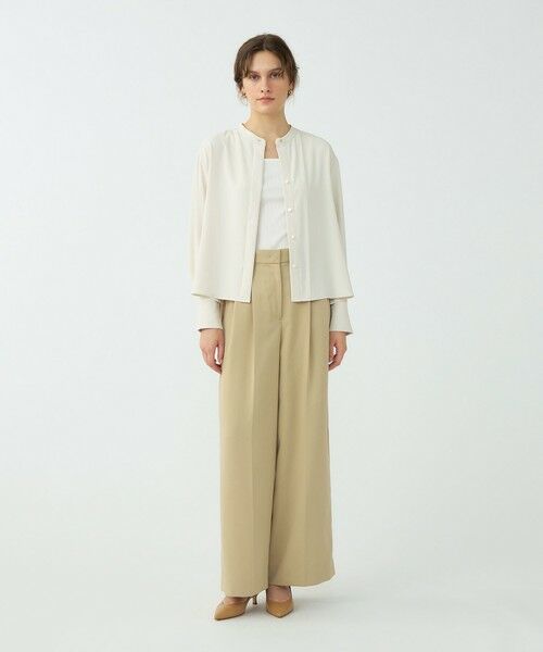 TOMORROWLAND / トゥモローランド シャツ・ブラウス | 【WEB先行予約】サンディジョーゼット ボックスシルエットブラウス | 詳細1