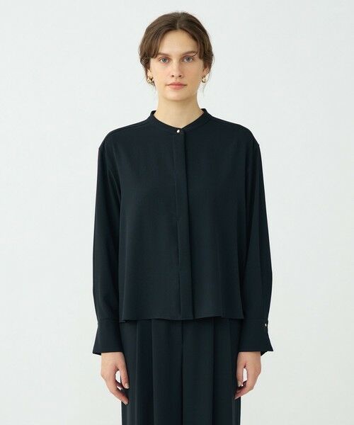 TOMORROWLAND / トゥモローランド シャツ・ブラウス | 【WEB先行予約】サンディジョーゼット ボックスシルエットブラウス | 詳細11