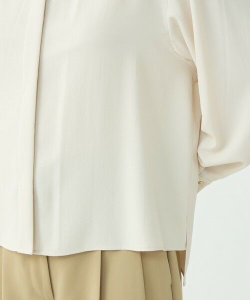 TOMORROWLAND / トゥモローランド シャツ・ブラウス | 【WEB先行予約】サンディジョーゼット ボックスシルエットブラウス | 詳細8