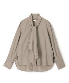 TOMORROWLAND / トゥモローランド シャツ・ブラウス | 【WEB先行予約】ジュエルコットン ワイドボウタイブラウス