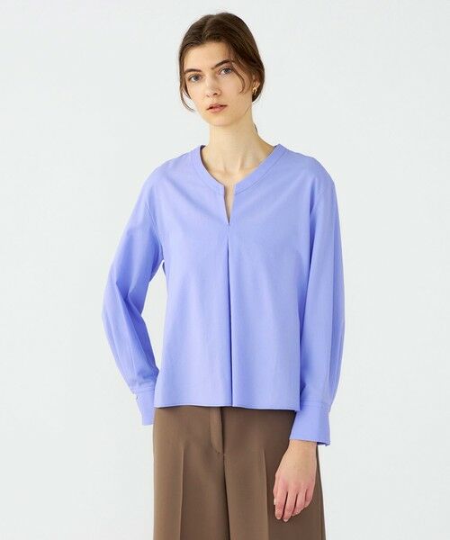 TOMORROWLAND / トゥモローランド シャツ・ブラウス | 【WEB先行予約】ジュエルコットン ワイドボウタイブラウス | 詳細2