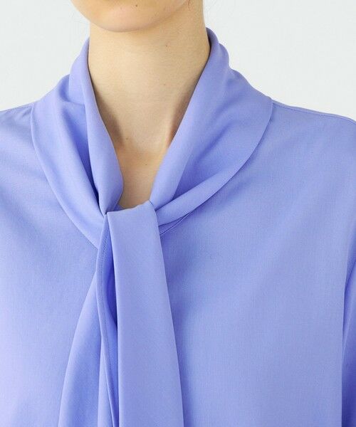 TOMORROWLAND / トゥモローランド シャツ・ブラウス | 【WEB先行予約】ジュエルコットン ワイドボウタイブラウス | 詳細6