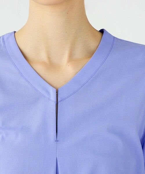 TOMORROWLAND / トゥモローランド シャツ・ブラウス | 【WEB先行予約】ジュエルコットン ワイドボウタイブラウス | 詳細7