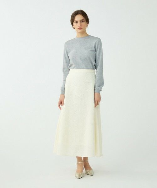 TOMORROWLAND / トゥモローランド ニット・セーター | スビンコットン クルーネックプルオーバー | 詳細1