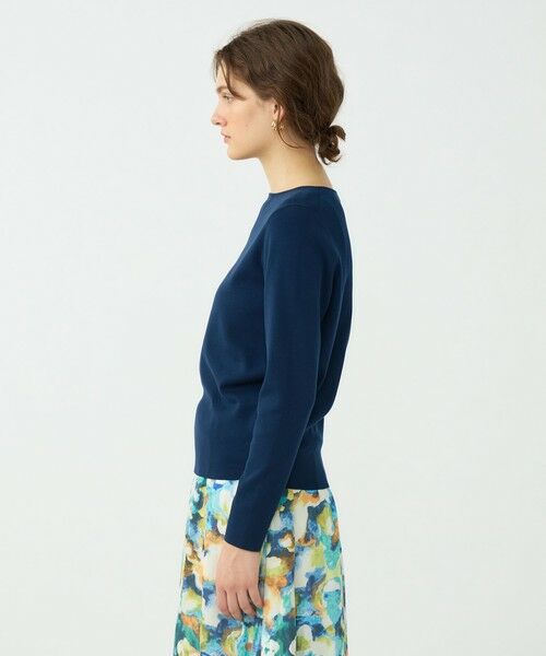 TOMORROWLAND / トゥモローランド ニット・セーター | スビンコットン ボートネックプルオーバー | 詳細3