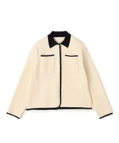 TOMORROWLAND / トゥモローランド ニット・セーター | 【WEB先行予約】パールコンビ シャツカーディガン