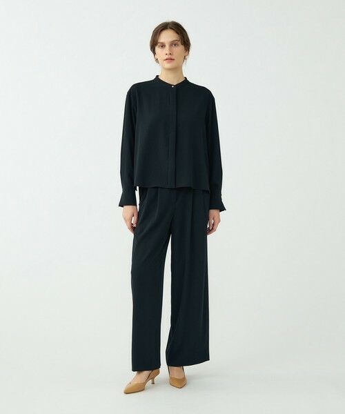 TOMORROWLAND / トゥモローランド その他パンツ | 【WEB先行予約】サンディジョーゼット タックワイドパンツ | 詳細1