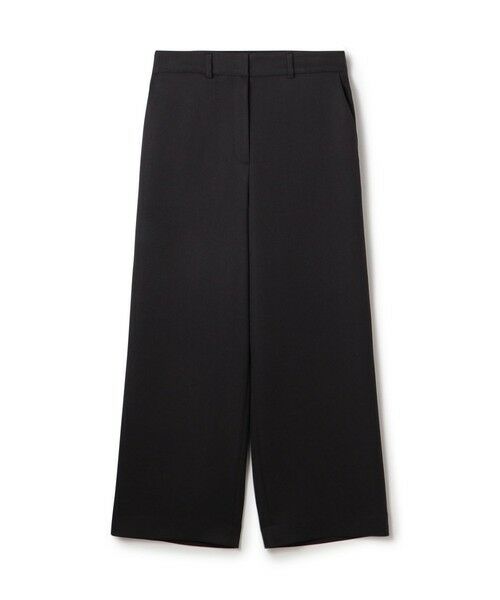 TOMORROWLAND / トゥモローランド その他パンツ | 【WEB先行予約】パウダリーストレッチツイル セミワイドパンツ（17 ダークグレー）