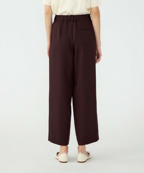 TOMORROWLAND / トゥモローランド その他パンツ | 【WEB先行予約】パウダリーストレッチツイル セミワイドパンツ | 詳細4