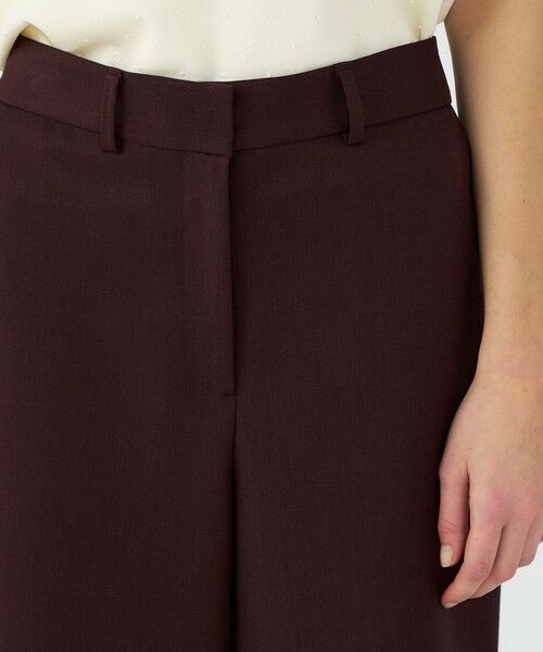 TOMORROWLAND / トゥモローランド その他パンツ | 【WEB先行予約】パウダリーストレッチツイル セミワイドパンツ | 詳細5