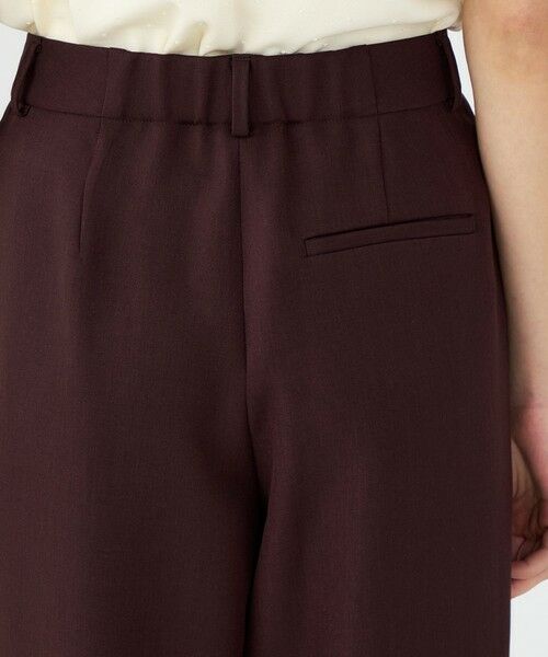 TOMORROWLAND / トゥモローランド その他パンツ | 【WEB先行予約】パウダリーストレッチツイル セミワイドパンツ | 詳細6