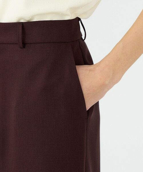 TOMORROWLAND / トゥモローランド その他パンツ | 【WEB先行予約】パウダリーストレッチツイル セミワイドパンツ | 詳細7