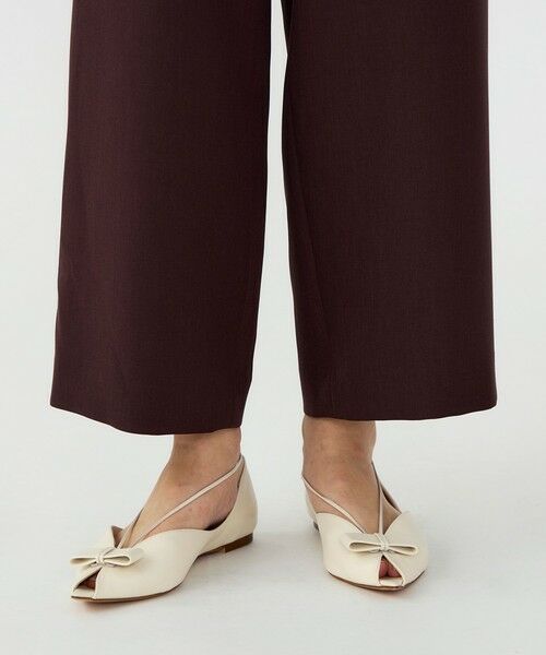 TOMORROWLAND / トゥモローランド その他パンツ | 【WEB先行予約】パウダリーストレッチツイル セミワイドパンツ | 詳細8